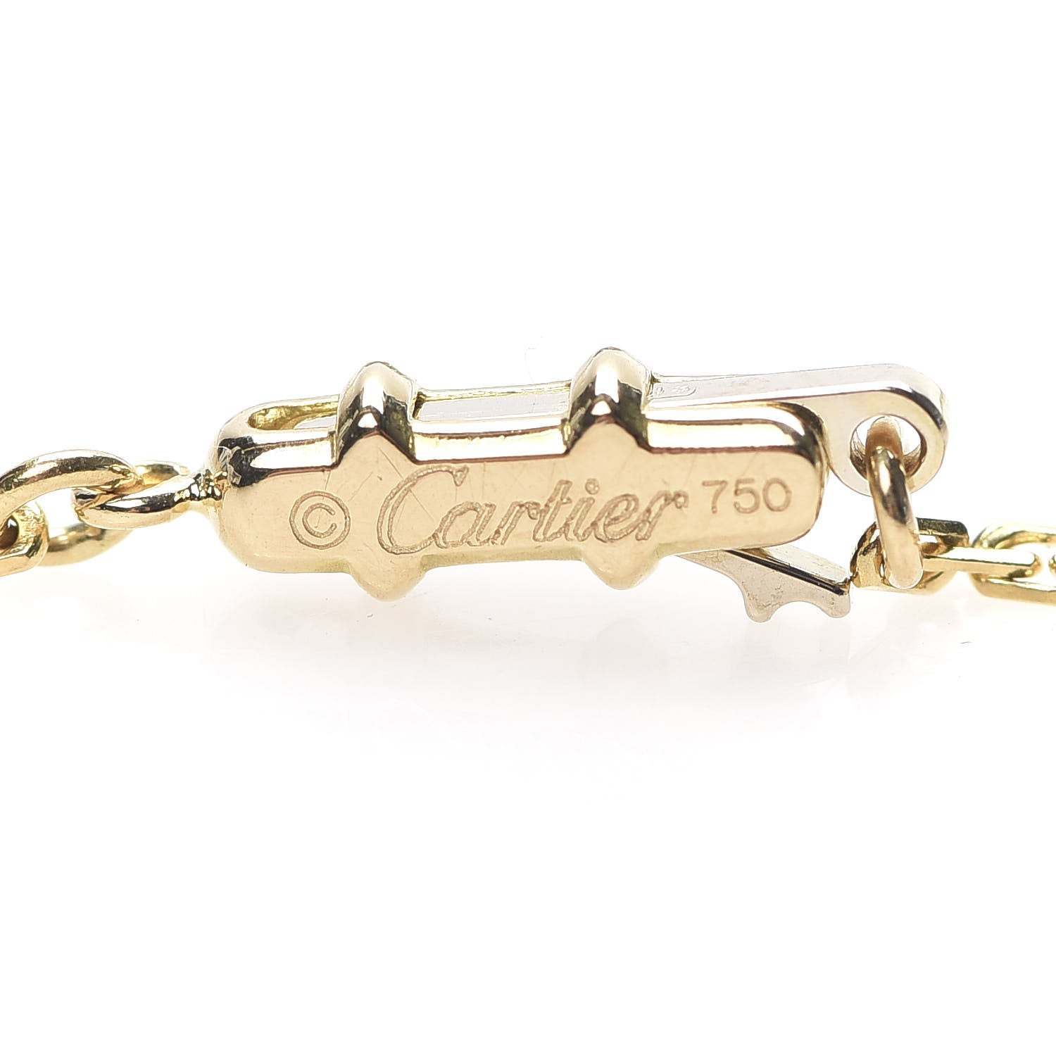 Cartier 18K Yellow Gold LOVE Screwdriver Charm Pendant Necklace 4 of 7