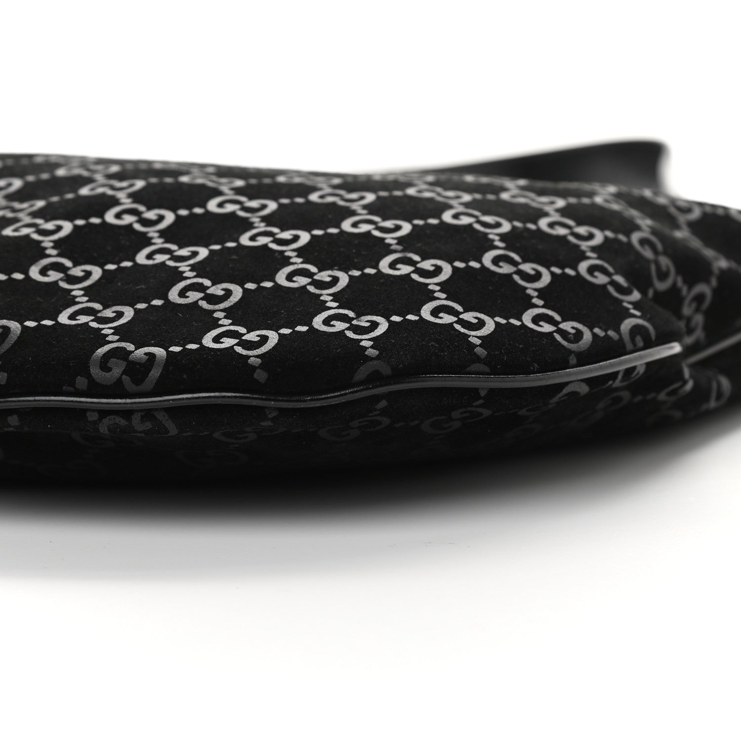 Gucci Suede Guccissima Hobo Black 7 of 7