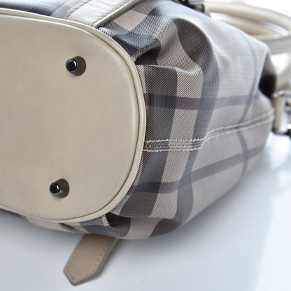 Burberry Smoked Check Small Northfield Tote Trench 11 of 16