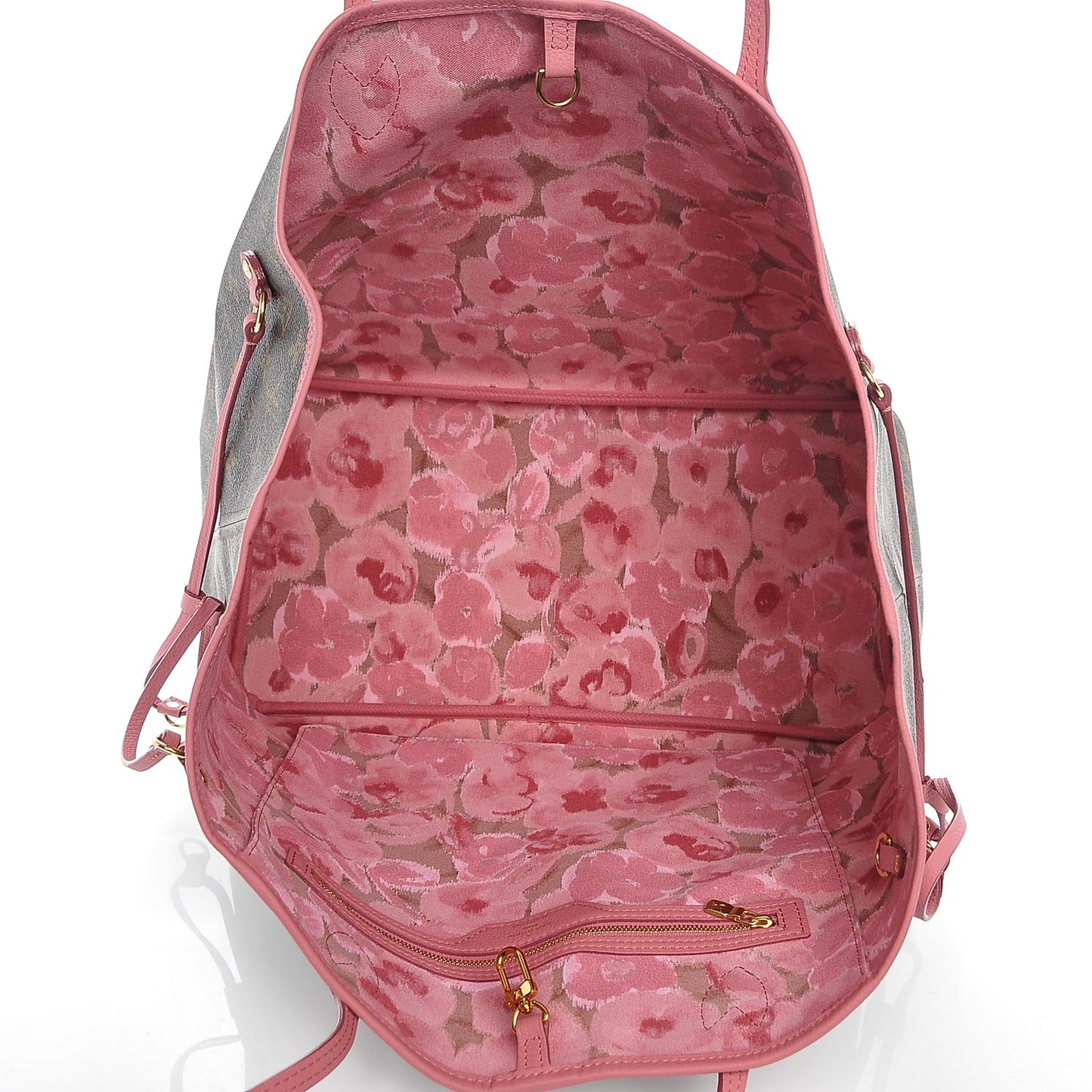 Monogram Articles de Voyage Ikat Neverfull GM Rose Velours