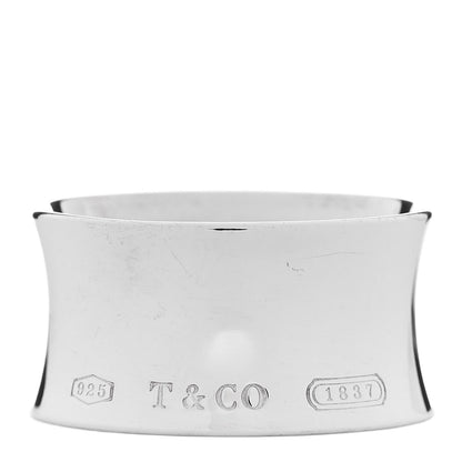 Tiffany Sterling Silver Wide 1837 Ring 60 9 1 of 4