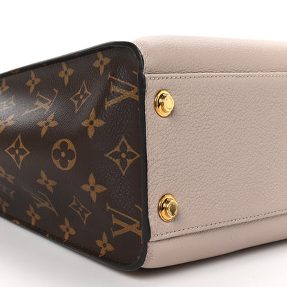 Louis Vuitton Calfskin Monogram On My Side Greige 8 of 9