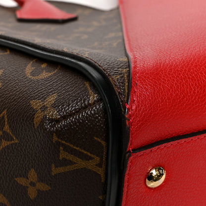Louis Vuitton Calfskin Monogram Kimono Tote Cherry 10 of 19