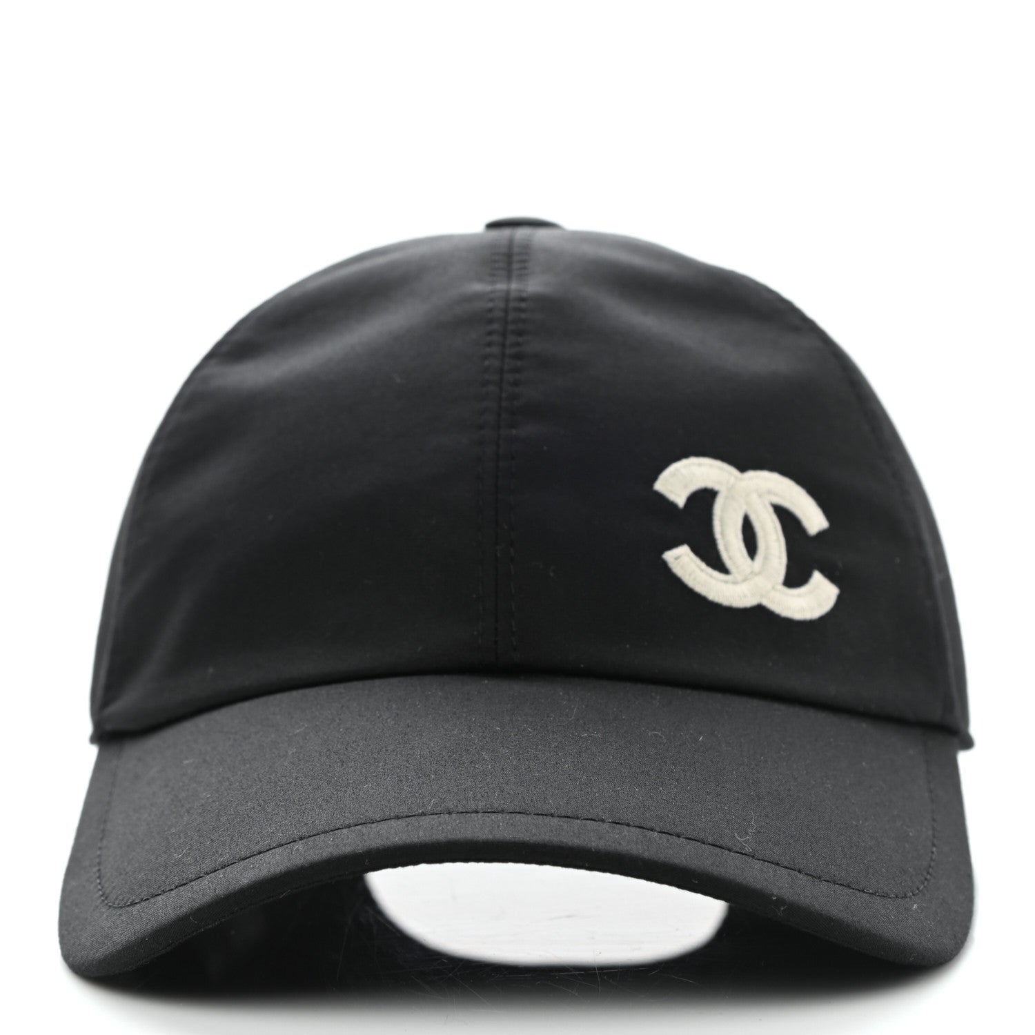 Chanel Cotton CC Cap Hat Black 3 of 8