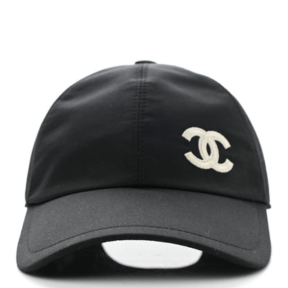 Chanel Cotton CC Cap Hat Black 3 of 8