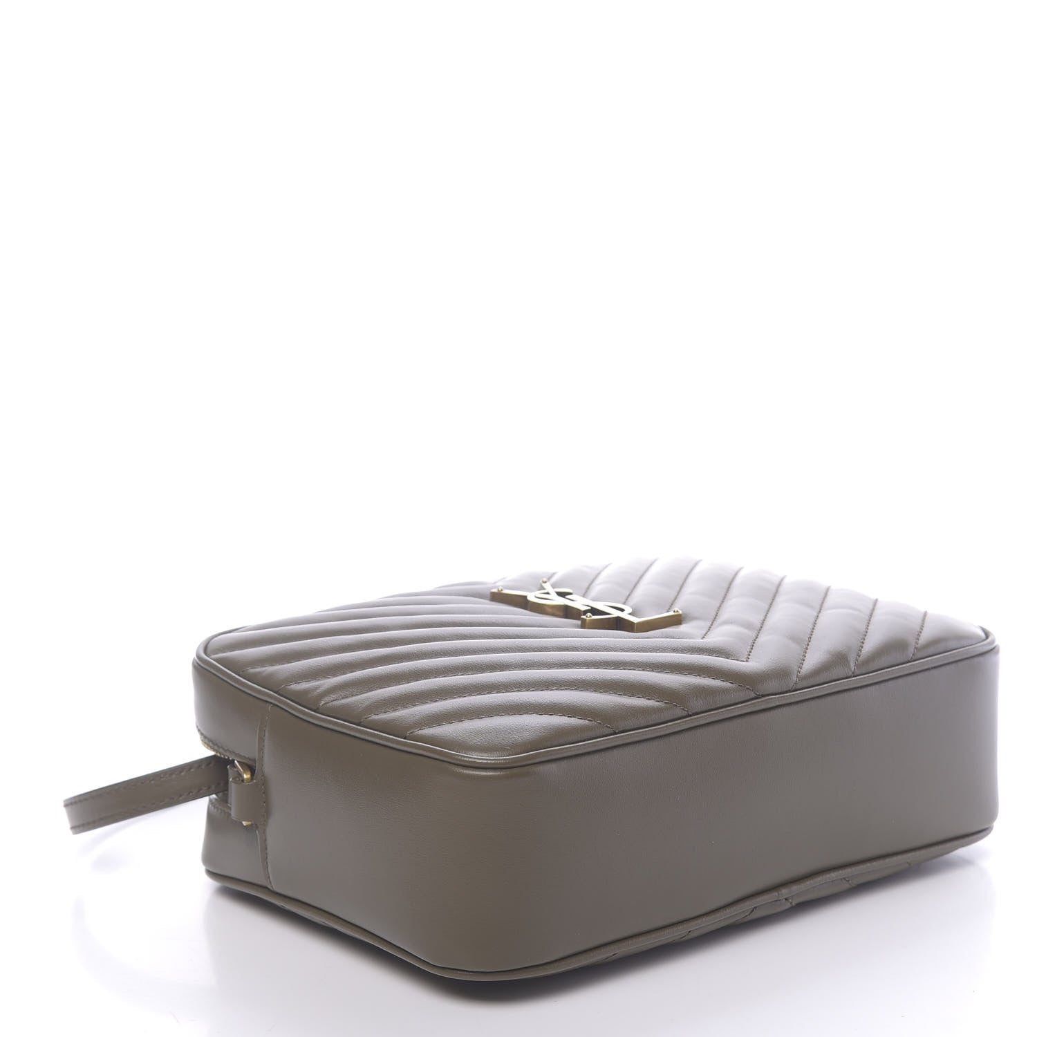 Saint Laurent Calfskin Matelasse Monogram Lou Camera Bag Seaweed 4 of 10