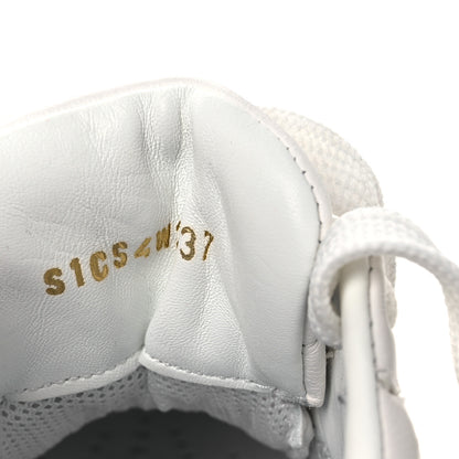 Valentino Garavani Nappa Metallic One Stud Low Top Sneakers 37 White 10 of 14