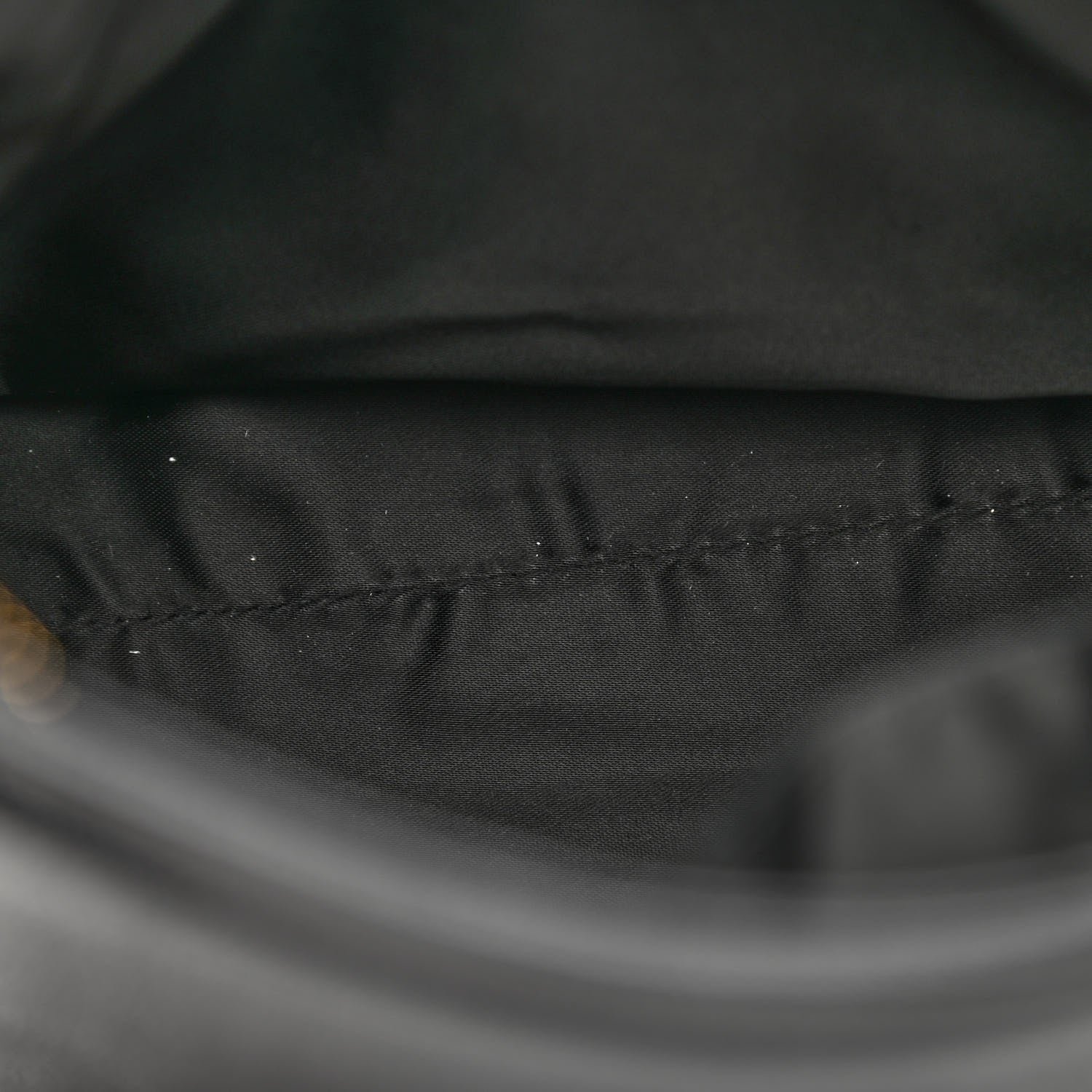 Chanel Caviar Embroidered Logo Shoulder Bag Black 10 of 10