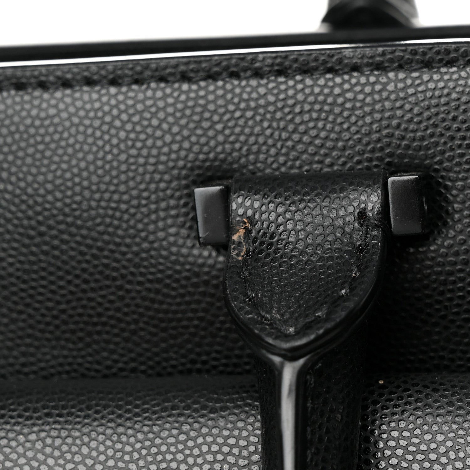 Saint Laurent Grain De Poudre Medium Uptown Tote Black 15 of 15