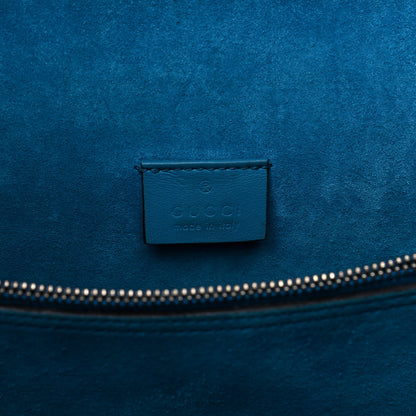 Gucci GG Supreme Monogram Small Dionysus Shoulder Bag Bright Turquoise 6 of 11