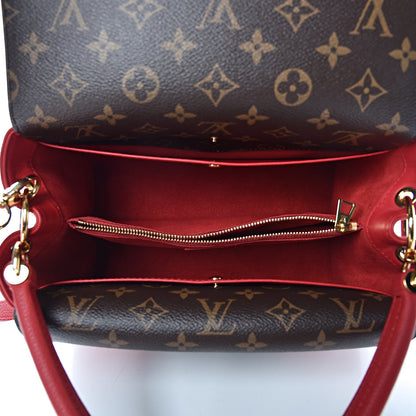 Louis Vuitton Calfskin Monogram Double V Rubis 5 of 9