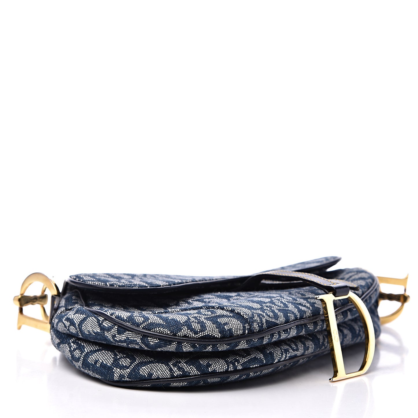 Monogram Saddle Bag Blue