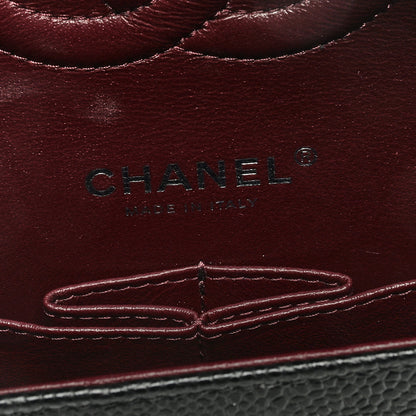 Chanel Caviar Quilted Medium Double Flap Black 6 of 9