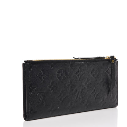 Louis Vuitton Empreinte Adele Wallet Black 3 of 6