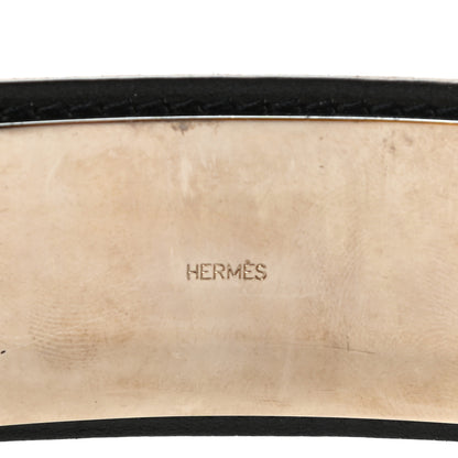 Hermes Barenia Box Belt 100 Fauve Black 5 of 6