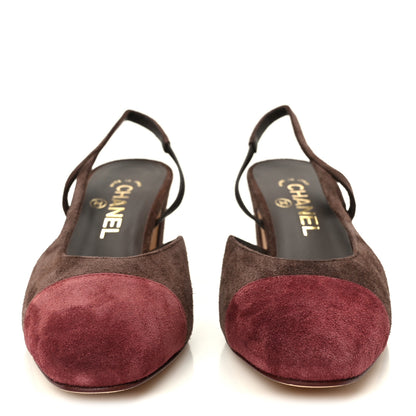 Chanel Laminated Crumpled Lambskin Grosgrain Cap Toe CC Ballerina Flats 39 Light Gold Black 3 of 10