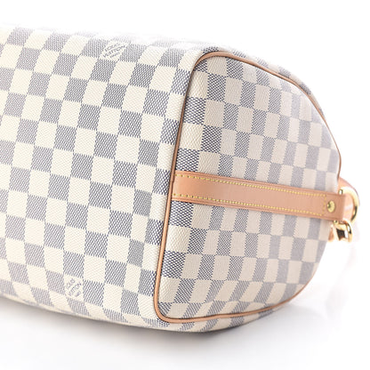 Louis Vuitton Damier Azur Speedy Bandouliere 30 9 of 10