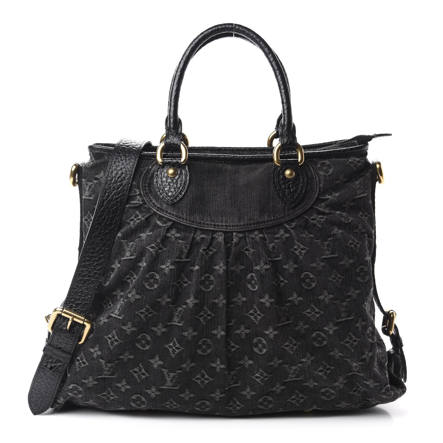 Louis Vuitton Denim Neo Cabby GM Black 1 of 11