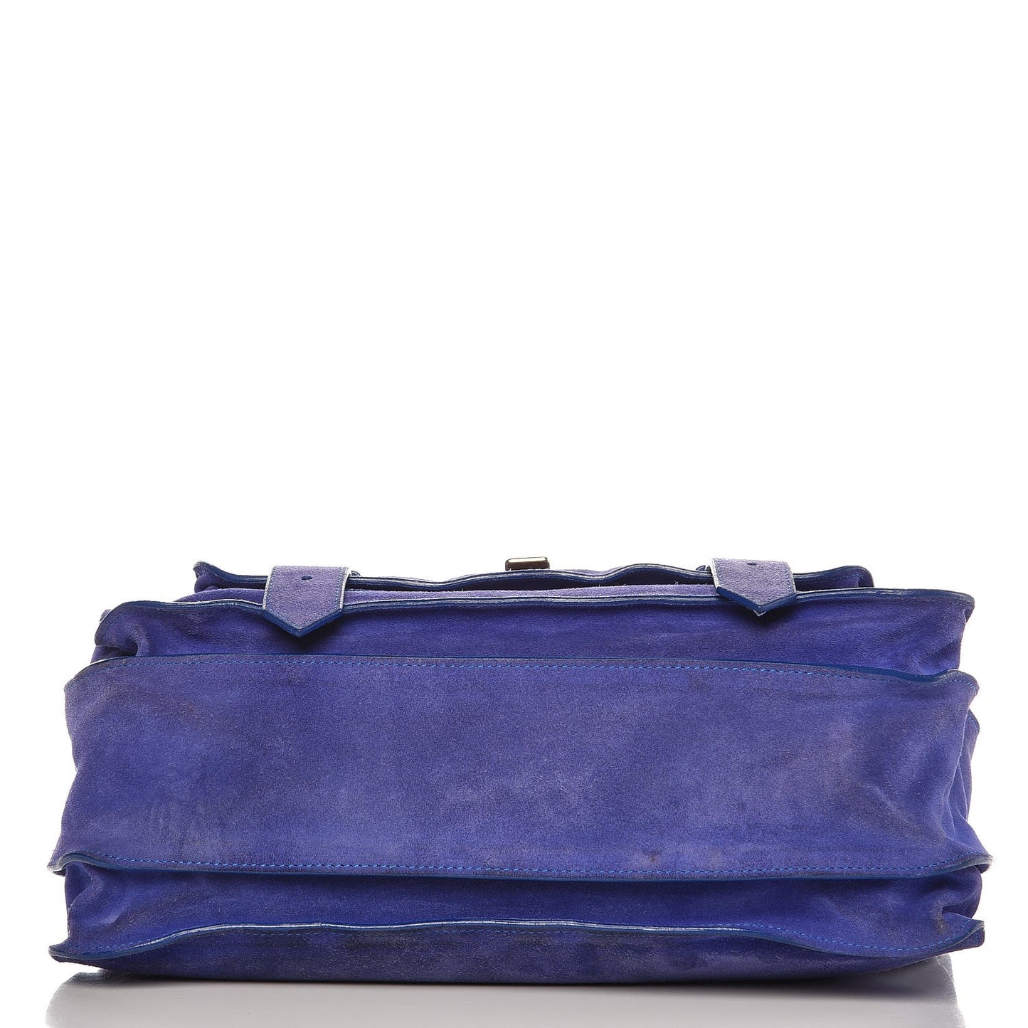 Suede PS1 Large Satchel Cobalt