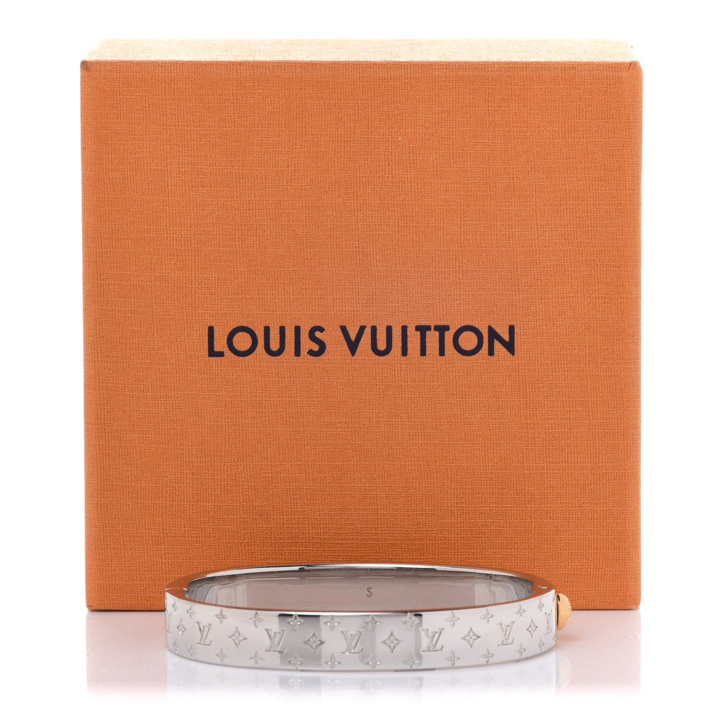 Palladium Monogram Nanogram Cuff S