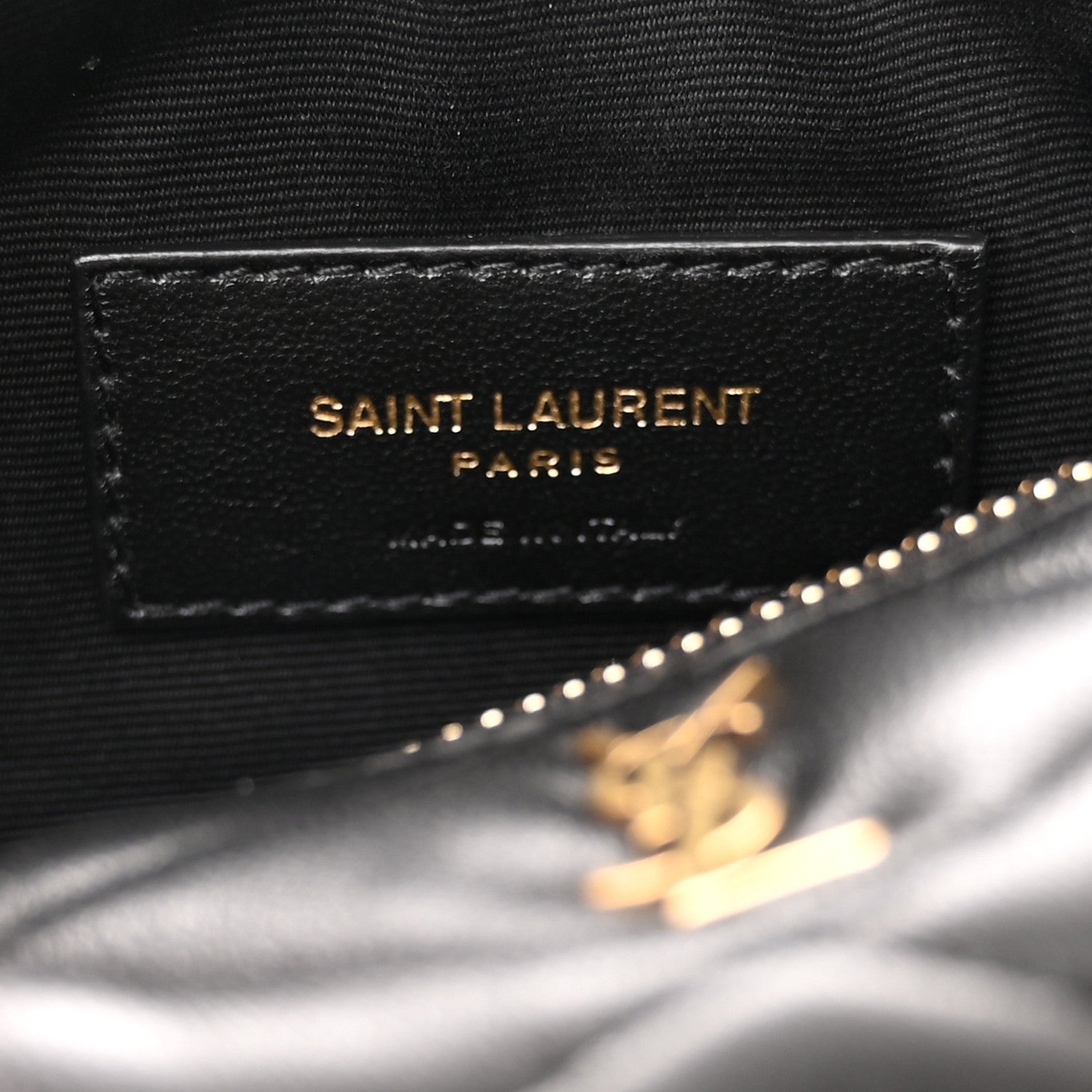 Saint Laurent Lambskin Monogram Mini Sade Tube Bag Black 6 of 10