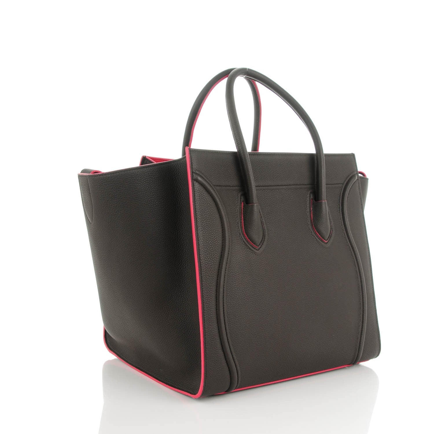 Celine Baby Grained Calfskin Medium Phantom Luggage Dark Taupe 3 of 7