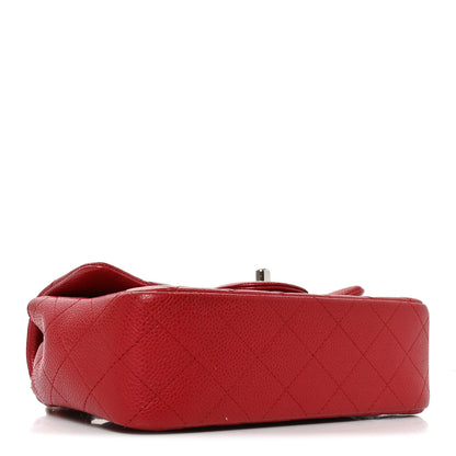Chanel Caviar Quilted Mini Rectangular Flap Red 4 of 10