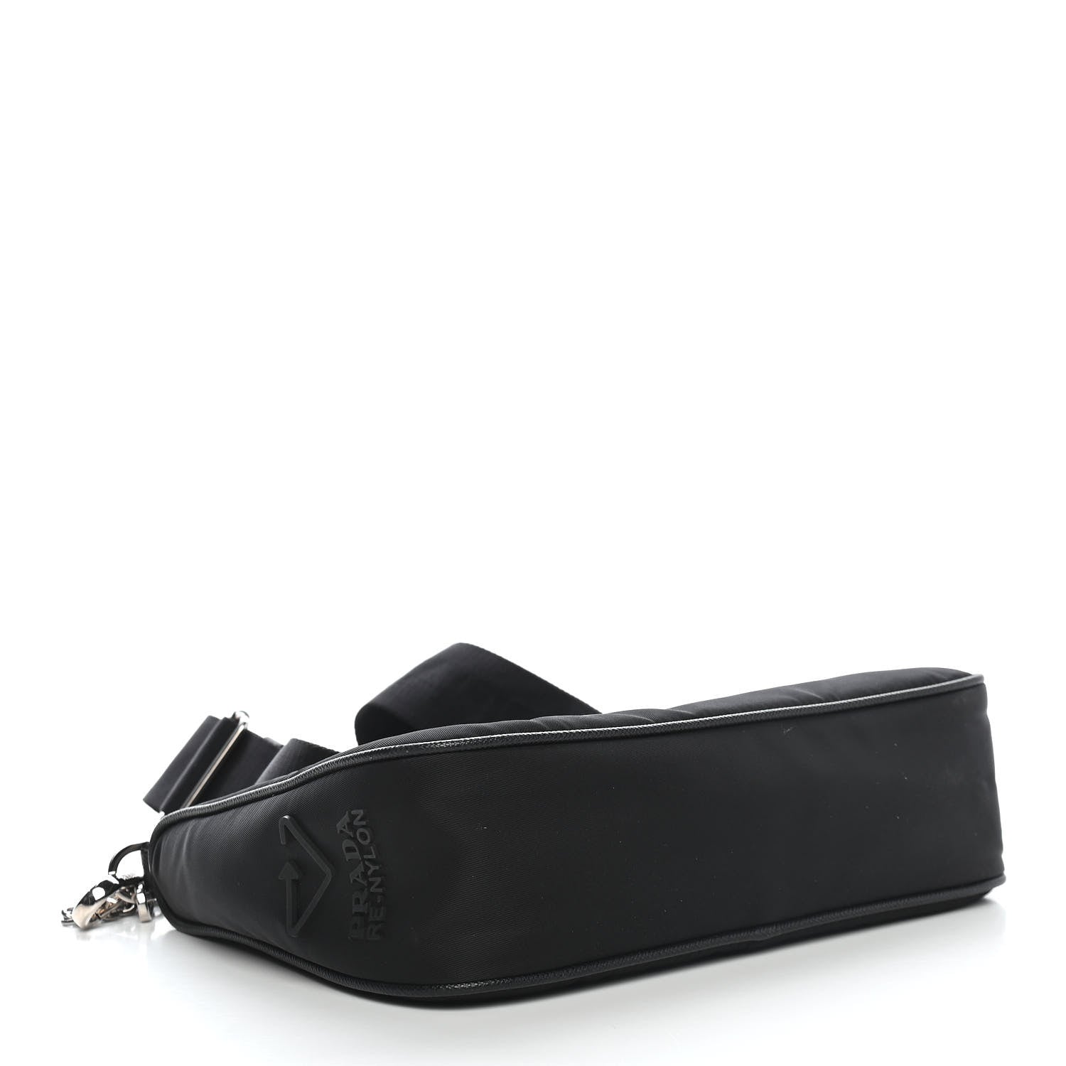 Prada Nylon Re-Edition 2005 Shoulder Bag Black 4 of 11
