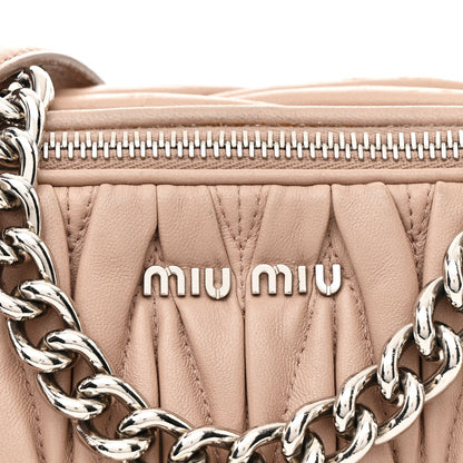 Miu Miu Nappa Matelasse Camera Bag Cammeo 9 of 18