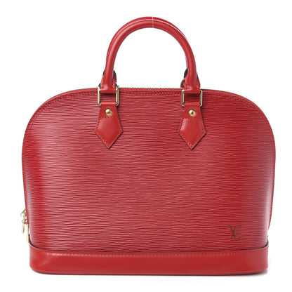 Louis Vuitton Epi Alma PM Castillan Red 1 of 9