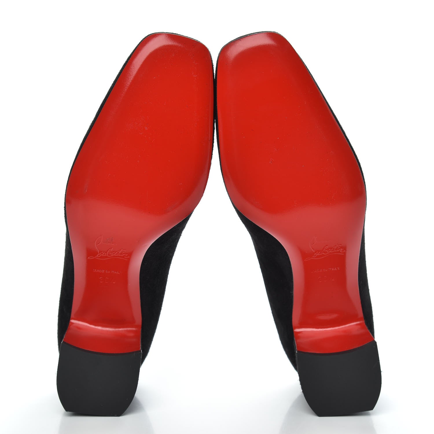 Christian Louboutin Veau Velours Donna Studs 55 Pumps 36.5 Black 5 of 9