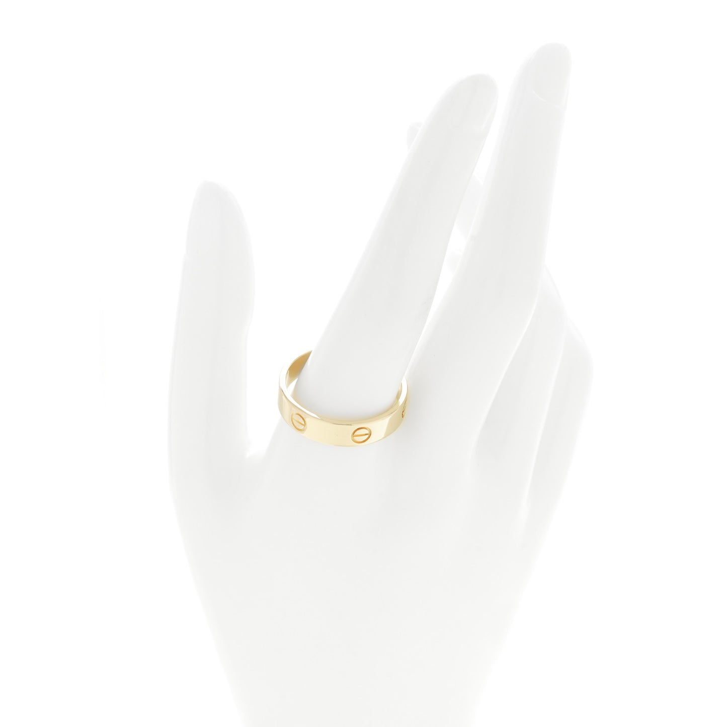 18K Yellow Gold 5.5mm LOVE Ring 68 12.25