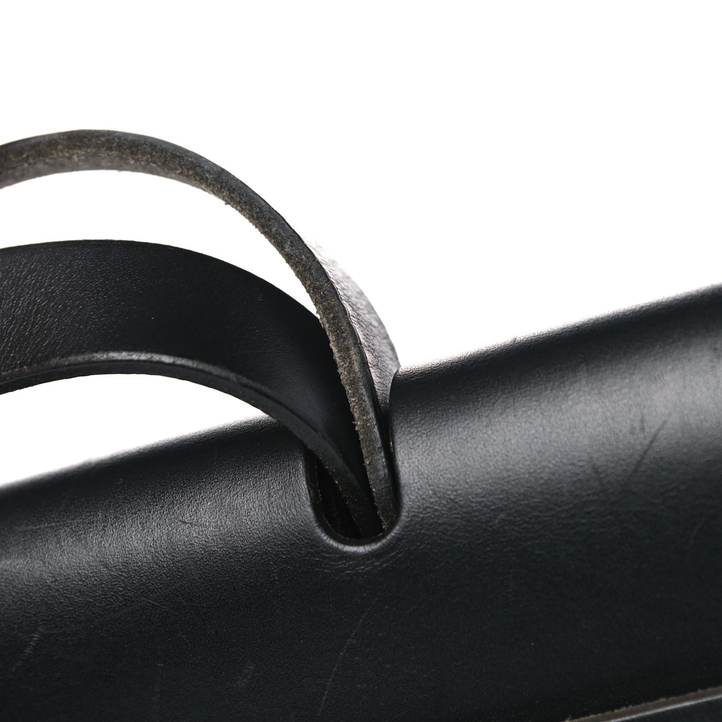 Toile Vache Calfskin Herbag 39 MM Black