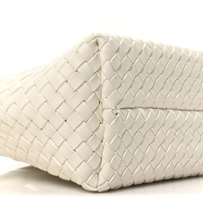 Bottega Veneta Nappa Intrecciato Mini Cabat White 9 of 10