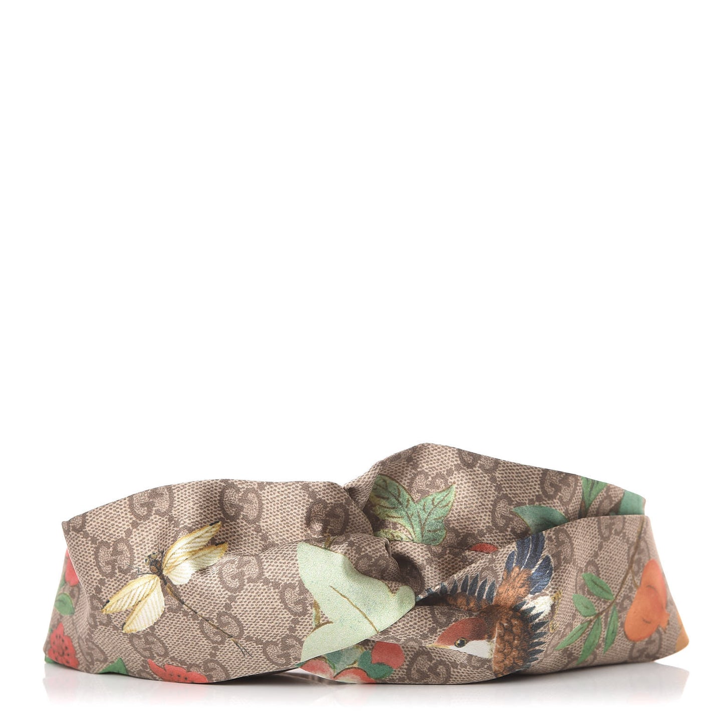 Silk Monogram Tian Print Tiana Duchesse Headband