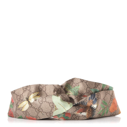 Gucci Silk Monogram Tian Print Tiana Duchesse Headband 1 of 7