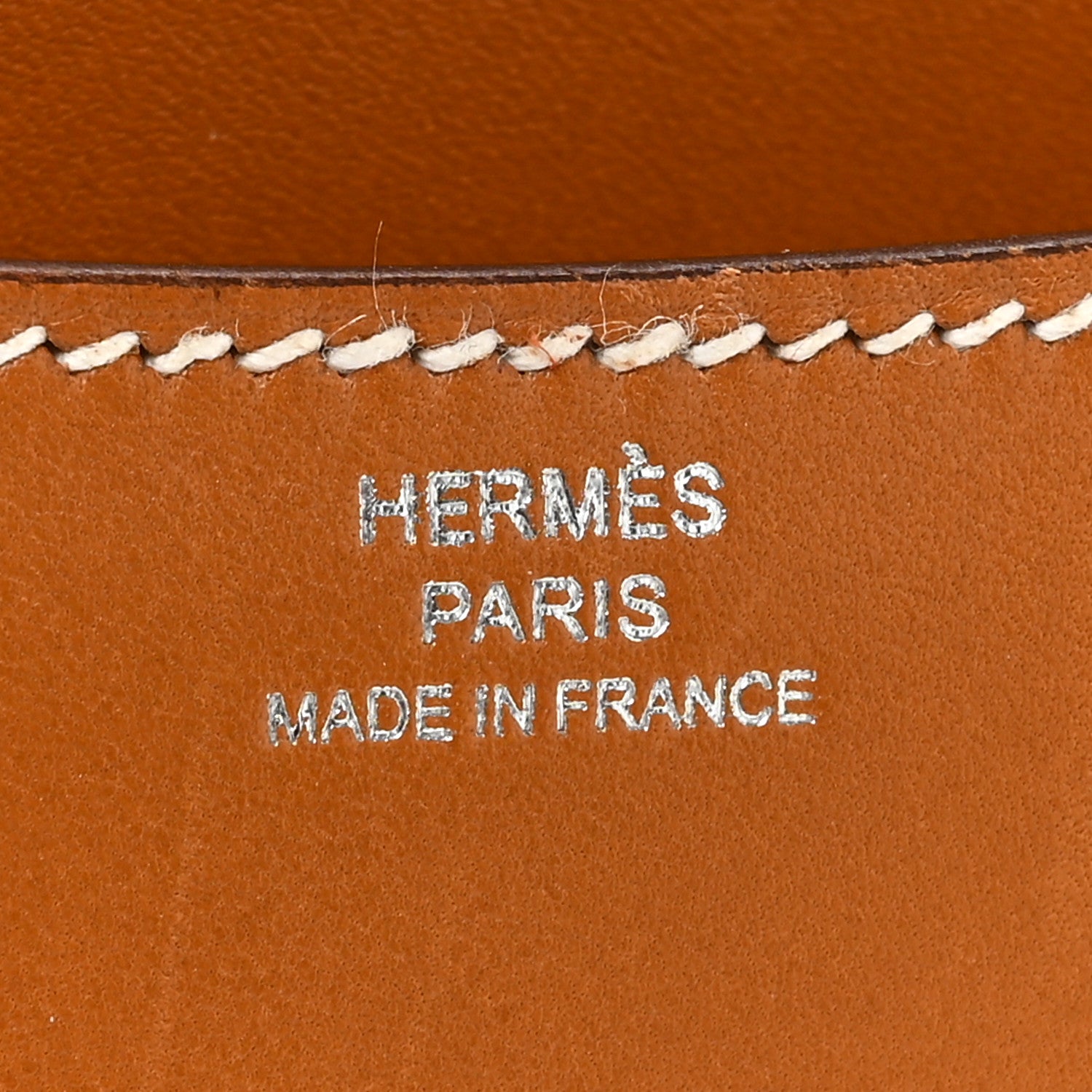 Hermes Veau Butler Constance 18 Natural Sable 7 of 19