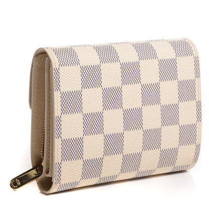 Louis Vuitton Damier Azur Joey Wallet 3 of 8