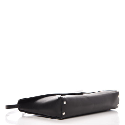 Celine Natural Calfskin Biker Evening Clutch on Strap Black 4 of 9