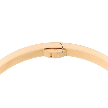Cartier 18K Yellow Gold Small LOVE Bracelet 17 6 of 9