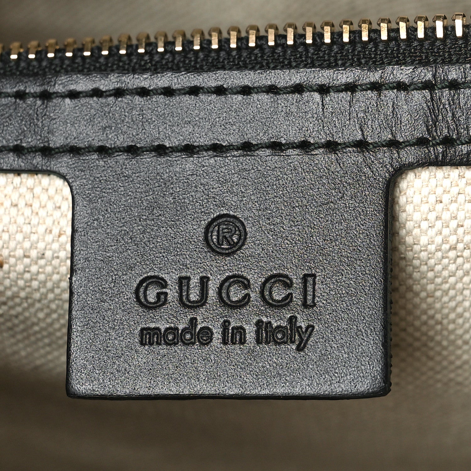 Gucci Monogram Vintage Web Medium Boston Dark Brown 5 of 10
