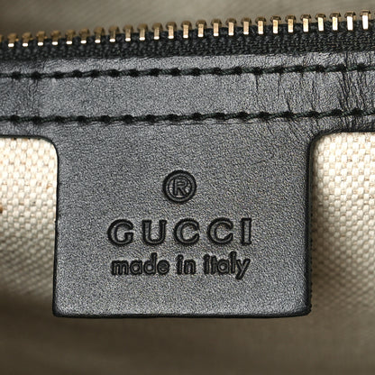Gucci Monogram Vintage Web Medium Boston Dark Brown 5 of 10