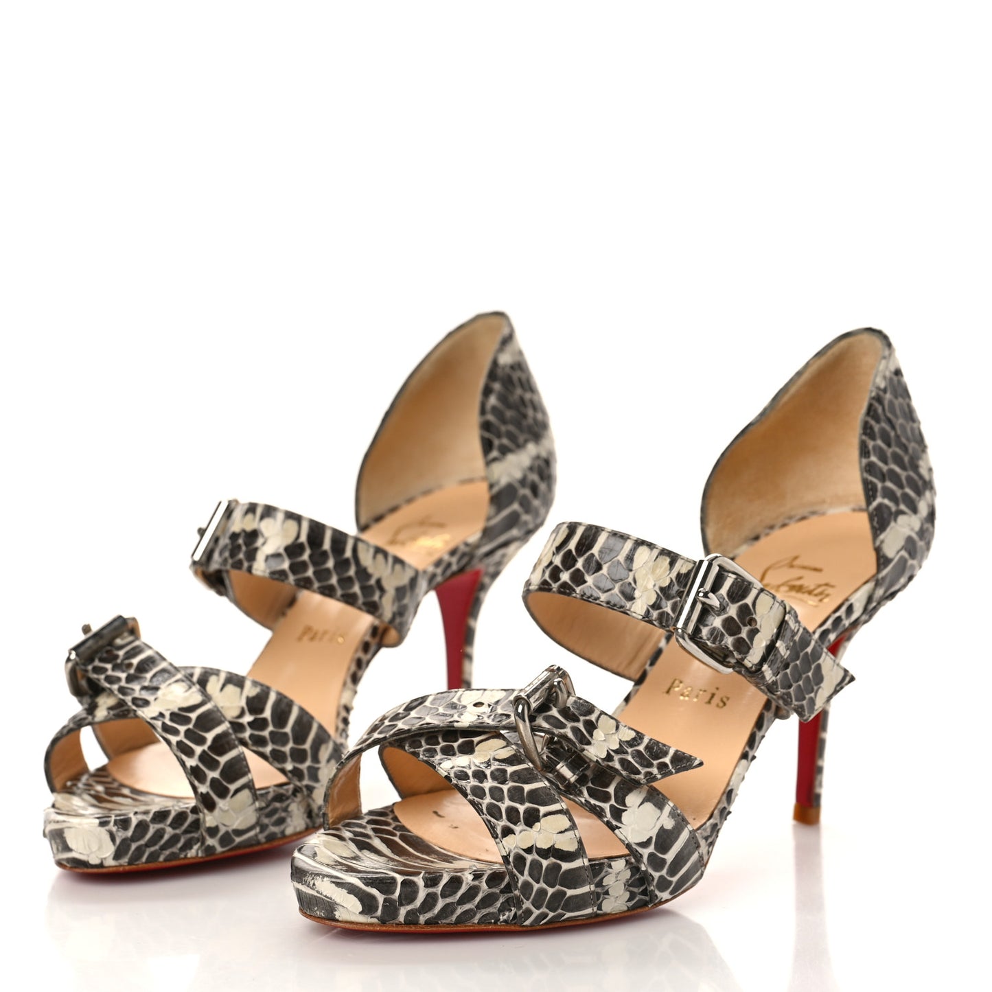 Snakeskin Atlanta 85 Sandals 36