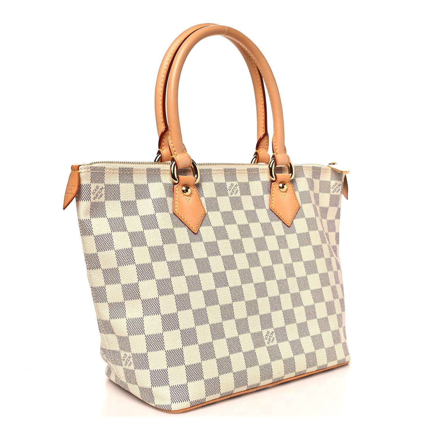 Louis Vuitton Damier Azur Saleya PM 3 of 9
