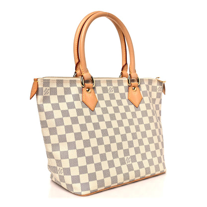 Louis Vuitton Damier Azur Saleya PM 3 of 9