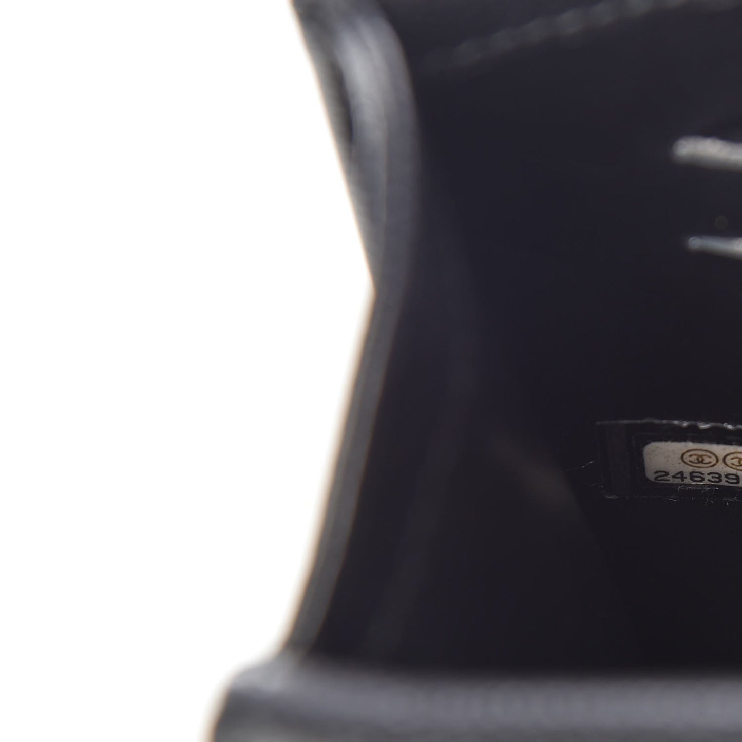 Caviar Quilted Golden Class Phone Holder Black