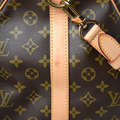 Louis Vuitton Monogram Keepall Bandouliere 55 14 of 16