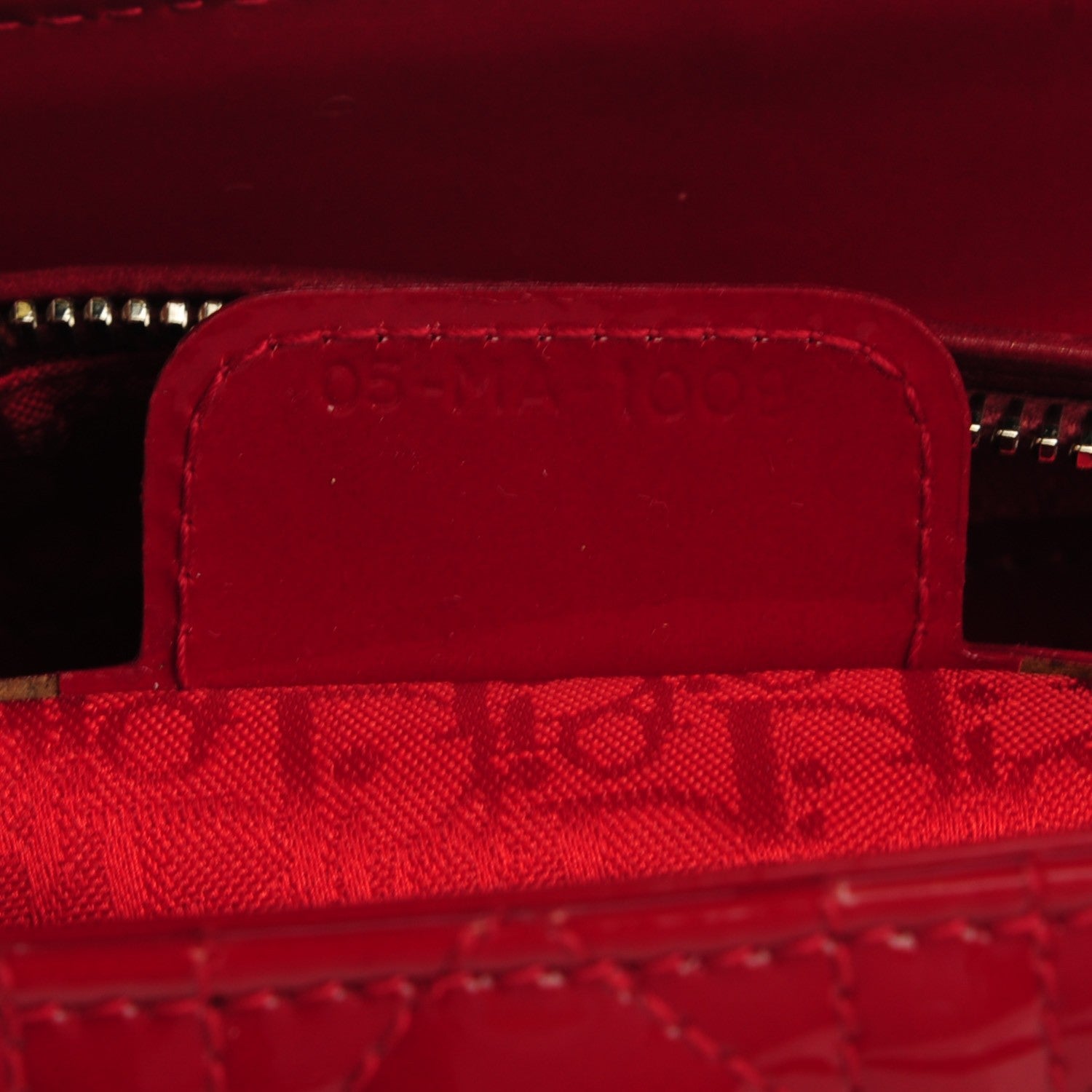 Christian Dior Patent Cannage Medium Lady Dior Red 7 of 7