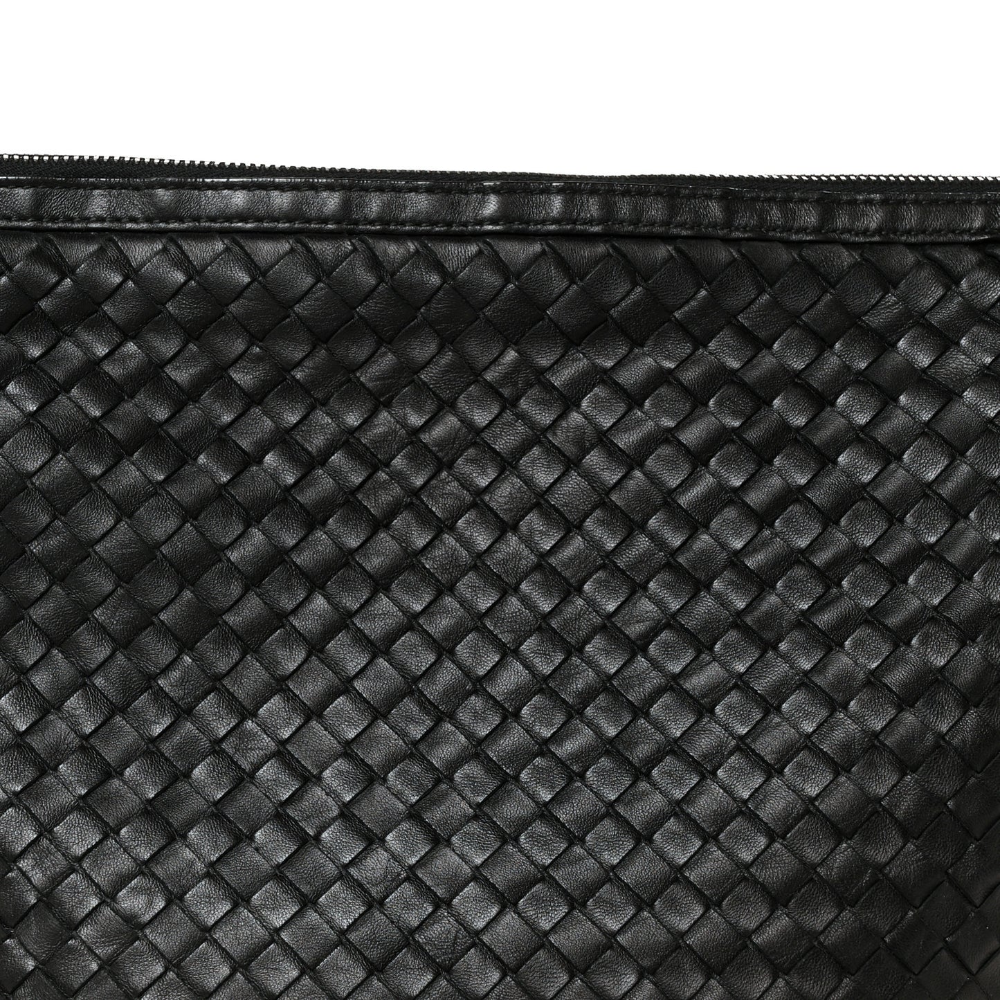 Nappa Intrecciato Hobo Black