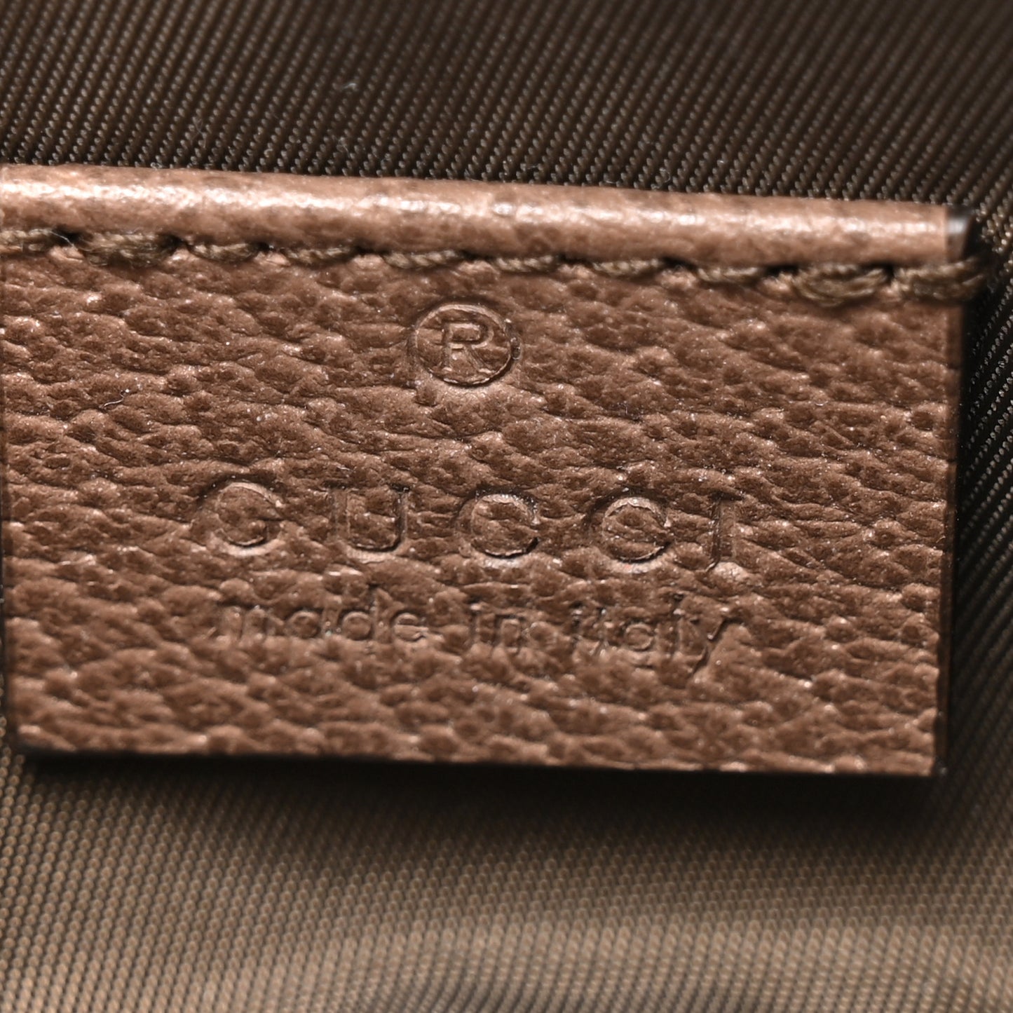 GG Supreme Monogram Web Ophidia Dome Key Pouch Beige New Acero